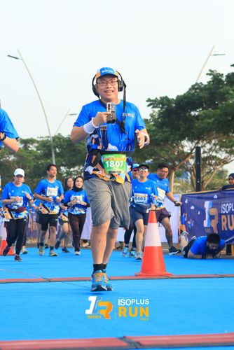 Race photo from ISOPlus Run 2024 Jakarta