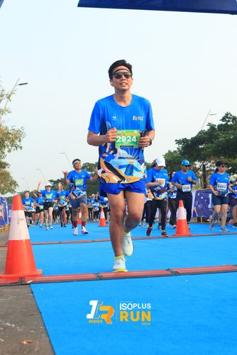 Race photo from ISOPlus Run 2024 Jakarta