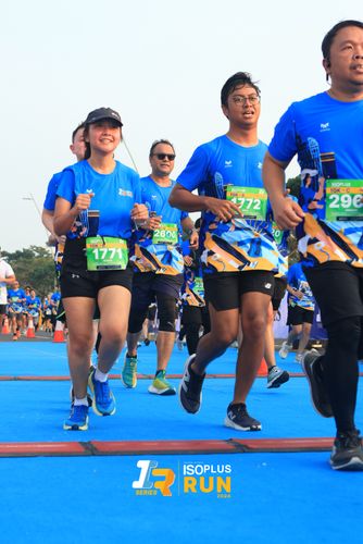 Race photo from ISOPlus Run 2024 Jakarta