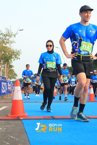 Race photo from ISOPlus Run 2024 Jakarta