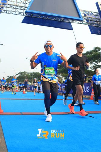 Race photo from ISOPlus Run 2024 Jakarta