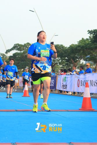 Race photo from ISOPlus Run 2024 Jakarta