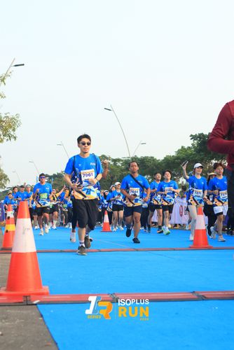 Race photo from ISOPlus Run 2024 Jakarta