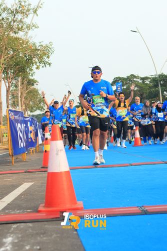 Race photo from ISOPlus Run 2024 Jakarta
