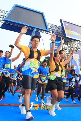 Race photo from ISOPlus Run 2024 Jakarta