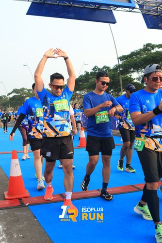 Race photo from ISOPlus Run 2024 Jakarta