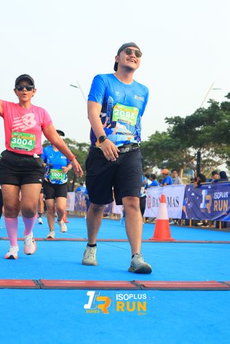 Race photo from ISOPlus Run 2024 Jakarta