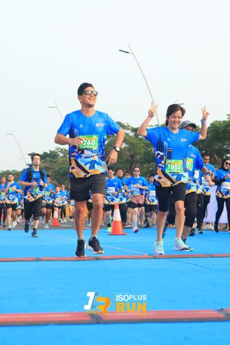 Race photo from ISOPlus Run 2024 Jakarta