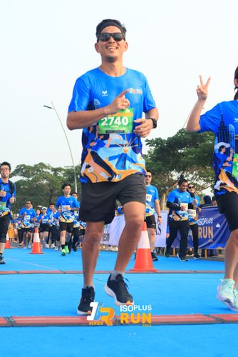 Race photo from ISOPlus Run 2024 Jakarta
