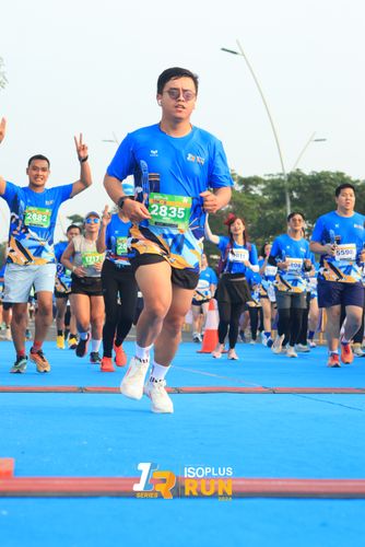 Race photo from ISOPlus Run 2024 Jakarta