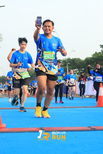 Race photo from ISOPlus Run 2024 Jakarta