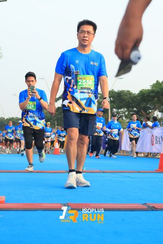 Race photo from ISOPlus Run 2024 Jakarta