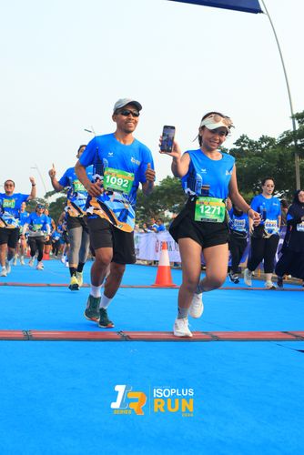 Race photo from ISOPlus Run 2024 Jakarta