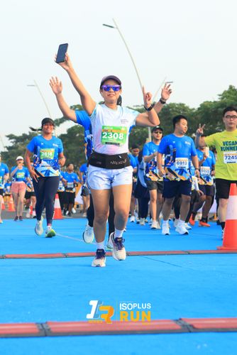 Race photo from ISOPlus Run 2024 Jakarta