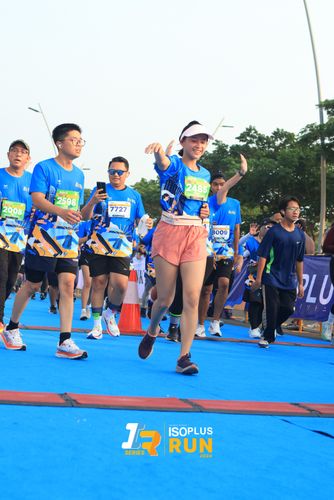 Race photo from ISOPlus Run 2024 Jakarta