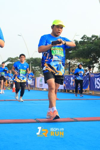 Race photo from ISOPlus Run 2024 Jakarta