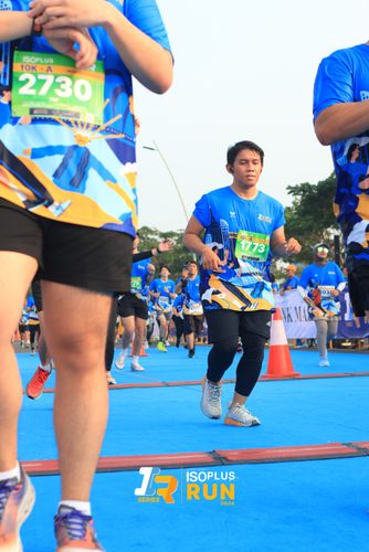 Race photo from ISOPlus Run 2024 Jakarta