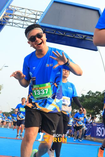 Race photo from ISOPlus Run 2024 Jakarta