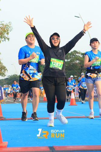 Race photo from ISOPlus Run 2024 Jakarta