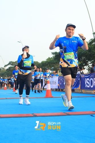 Race photo from ISOPlus Run 2024 Jakarta