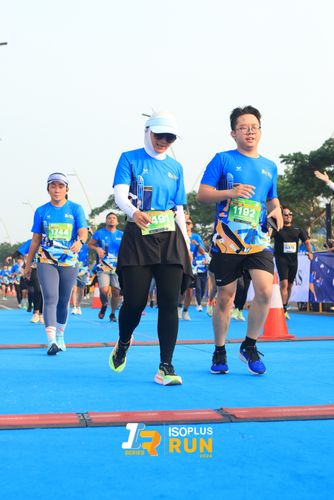 Race photo from ISOPlus Run 2024 Jakarta