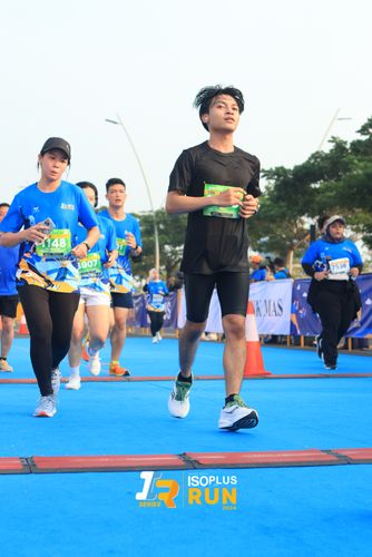 Race photo from ISOPlus Run 2024 Jakarta