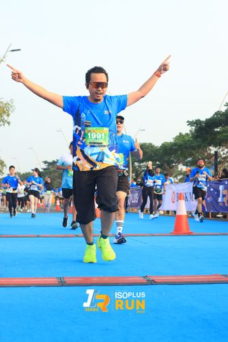 Race photo from ISOPlus Run 2024 Jakarta