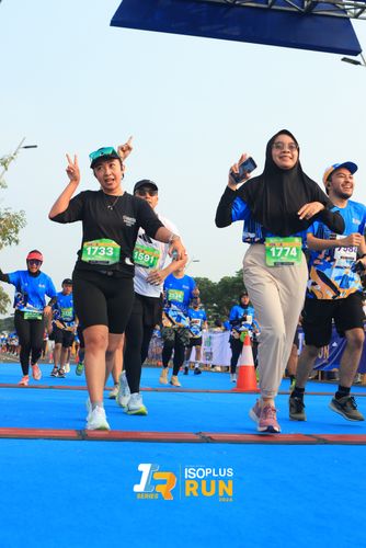 Race photo from ISOPlus Run 2024 Jakarta