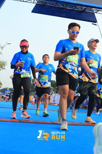 Race photo from ISOPlus Run 2024 Jakarta