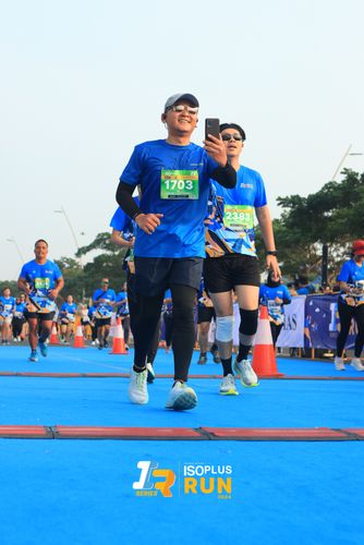 Race photo from ISOPlus Run 2024 Jakarta