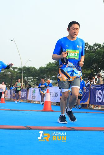 Race photo from ISOPlus Run 2024 Jakarta