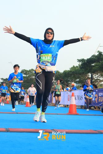Race photo from ISOPlus Run 2024 Jakarta