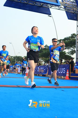 Race photo from ISOPlus Run 2024 Jakarta