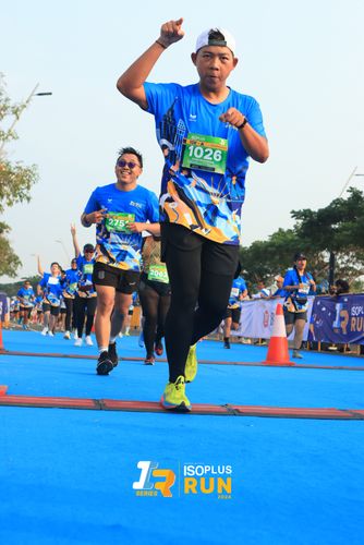 Race photo from ISOPlus Run 2024 Jakarta