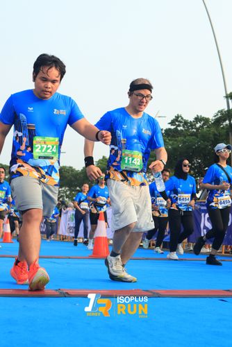 Race photo from ISOPlus Run 2024 Jakarta