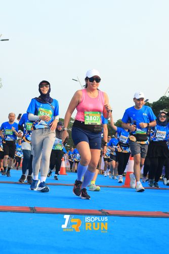 Race photo from ISOPlus Run 2024 Jakarta