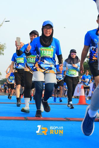 Race photo from ISOPlus Run 2024 Jakarta
