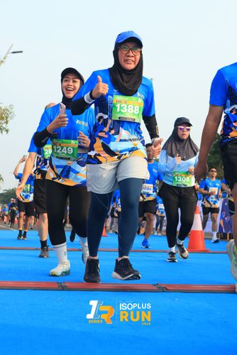 Race photo from ISOPlus Run 2024 Jakarta