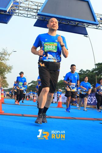 Race photo from ISOPlus Run 2024 Jakarta