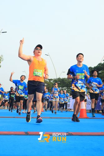 Race photo from ISOPlus Run 2024 Jakarta