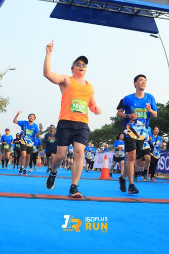 Race photo from ISOPlus Run 2024 Jakarta