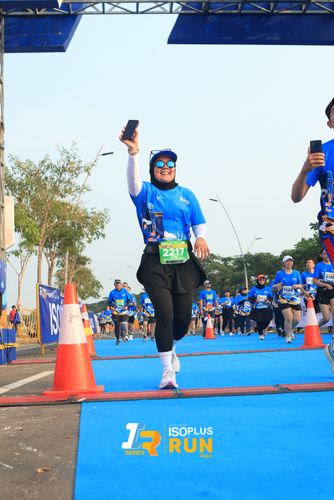 Race photo from ISOPlus Run 2024 Jakarta