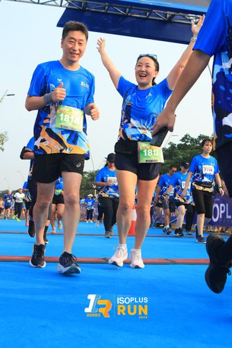Race photo from ISOPlus Run 2024 Jakarta
