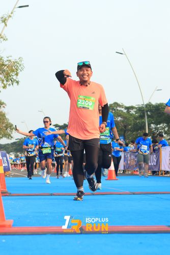 Race photo from ISOPlus Run 2024 Jakarta