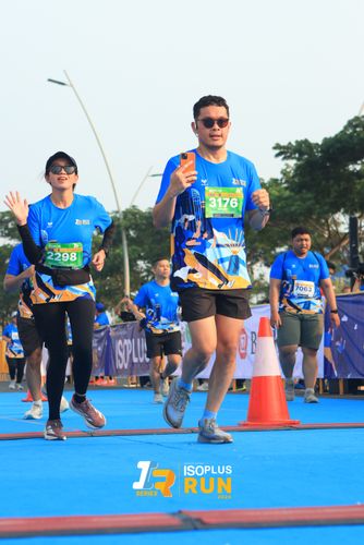 Race photo from ISOPlus Run 2024 Jakarta