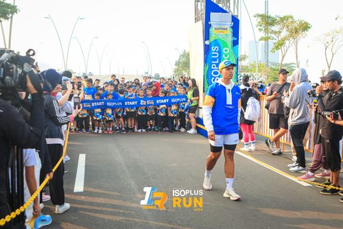 Race photo from ISOPlus Run 2024 Jakarta
