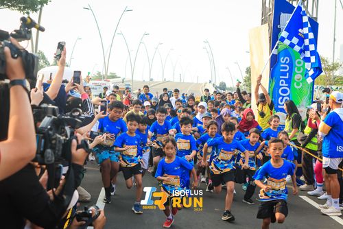 Race photo from ISOPlus Run 2024 Jakarta