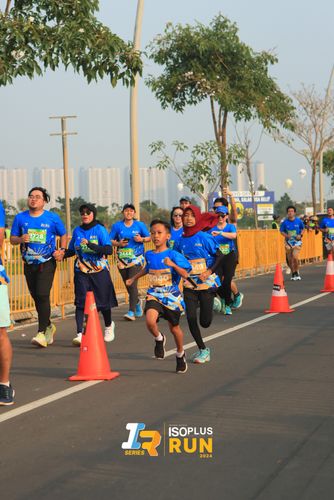 Race photo from ISOPlus Run 2024 Jakarta