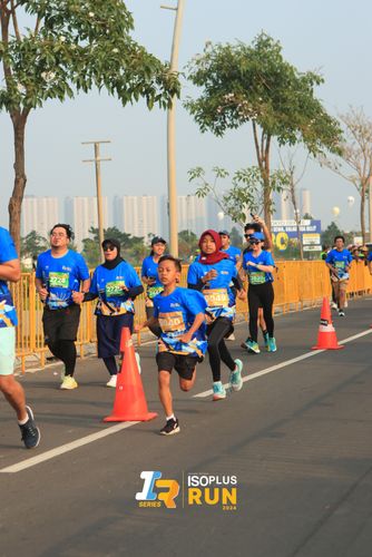 Race photo from ISOPlus Run 2024 Jakarta