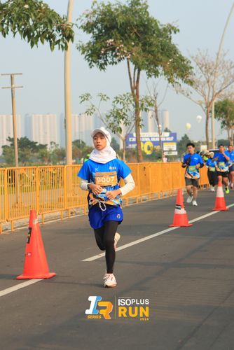 Race photo from ISOPlus Run 2024 Jakarta
